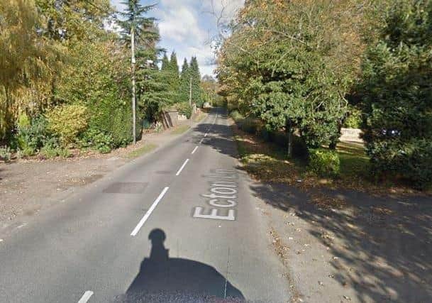 The fatal accident happened on a stretch of Ecton Lane in Sywell, just metres from Mr Groome's home