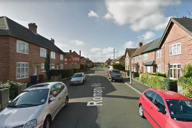 The assault took place on Romany Road in Northampton.