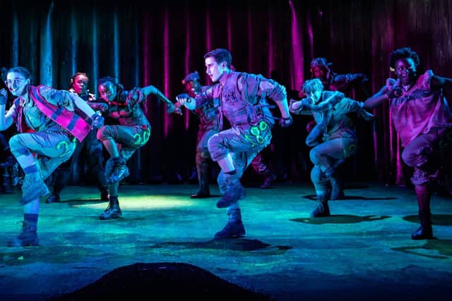 The National Youth Theatre performed Animal Farm as the first show to grace the theatre's stage for more than a year.