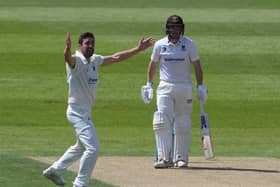Ben Sanderson was in the wickets against Sussex again