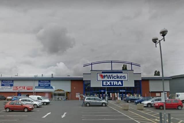 Wickes car park, Kettering.