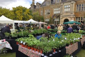 The Home and Garden Fair at Holdenby House.