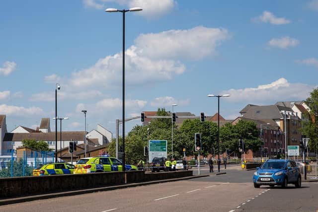 A pregnant woman and her unborn child have tragically died following a collision in Northampton town centre.