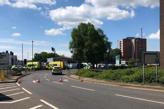 Investigating officers continue to appeal for witnesses to the collision, which happened at about 2pm on Saturday, May 29, when Dulce, a pedestrian, was in collision with a black Nissan Pathfinder at the junction of Greyfriars and Horsemarket on the A508 in the town centre.