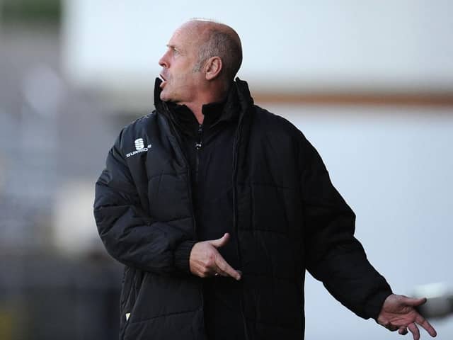 Martin Foyle during his days in charge of Hereford.