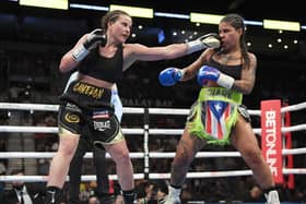 Chantelle Cameron was too hot for Melissa Hernandez in their world title fight in Las Vegas on Saturday