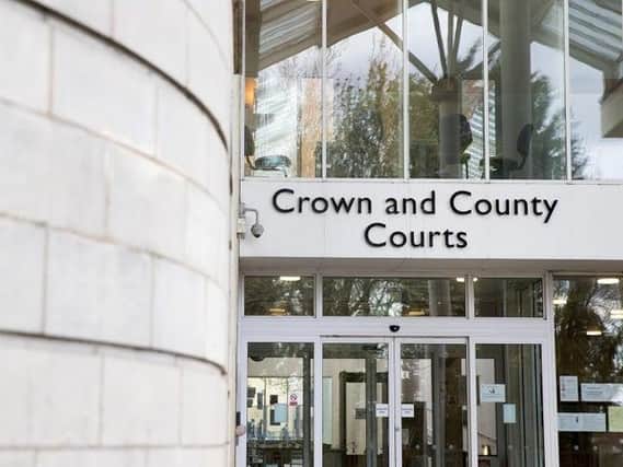 A trial concluded last week over the rape of a woman at a Northampton bedsit.