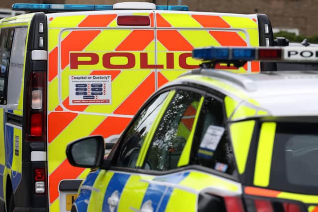 Five arrests were made following the warrant at a property in Argyll Street, Corby