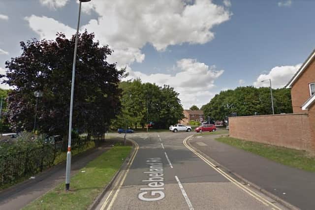 The teenager was attacked at the Mill Lane junction on Glebeland Road in Dallington.