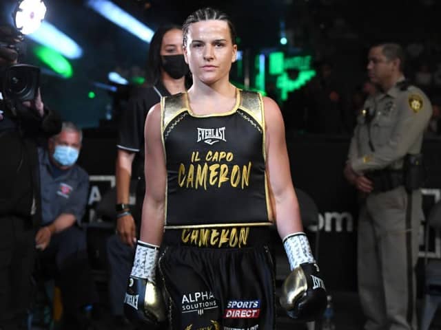 Chantelle Cameron retained her WBC super Lightweight title in Las Vegas last weekend