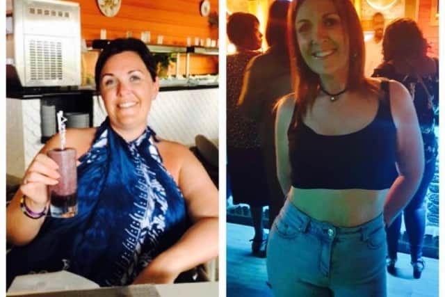 Jodie lost, in total, more than four stone.