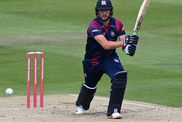 Josh Cobb was in the runs for Northants IIs against Gloucestershire and Glamorgan