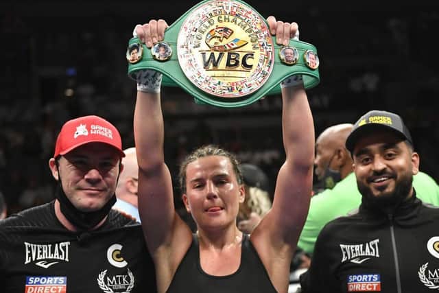 Chantelle Cameron retained her WBC Super Lightweight world title with an impressive win over Melissa Hernandez in Las Vages last weekend