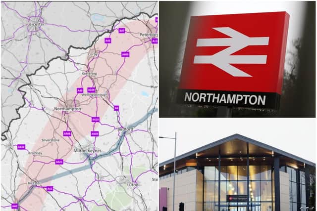A consultation has been launched to scope out if a railway link should be created between Northampton, Oxford and Peterborough.