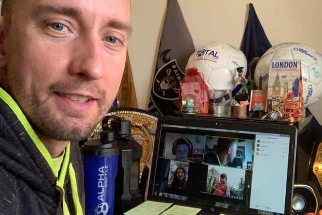 Lee Reade was forced to move his coaching onto Zoom like everyone else during the coronavirus lockdowns