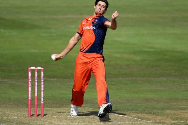 Brandon Glover played for the Netherlands against Ireland in a ODI series earlier this week