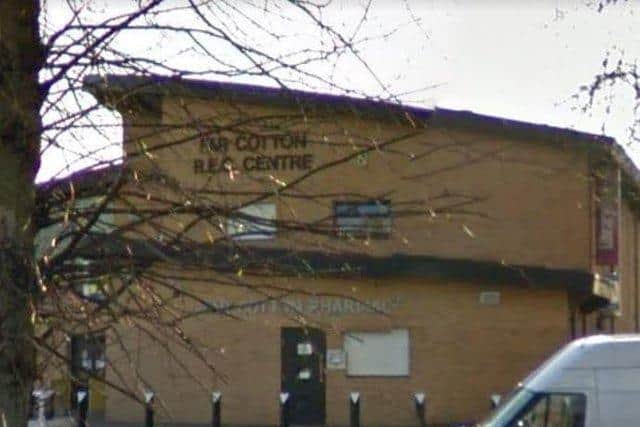 The former library on the first floor of the Far Cotton Rec Centre could become an antenatal clinic.
