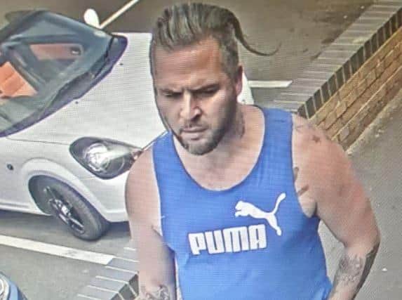 Police want to speak to this man.
