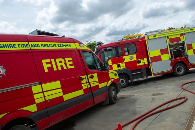 The fire service attended two deliberate fires in the same area last week.
