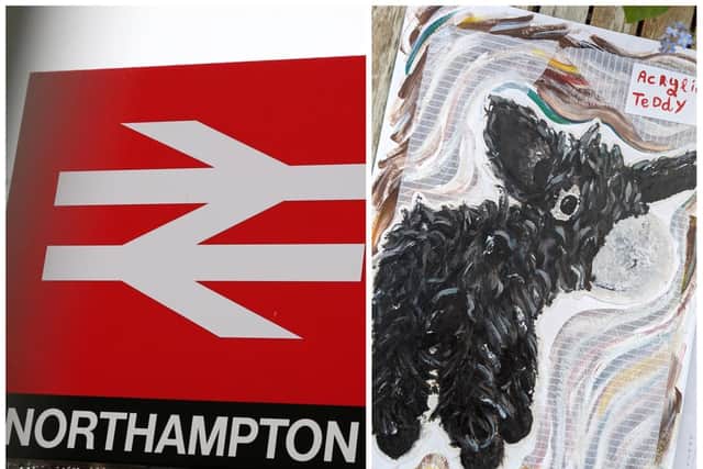 Lost property staff at Northampton returned Hana's vital GCSE coursework