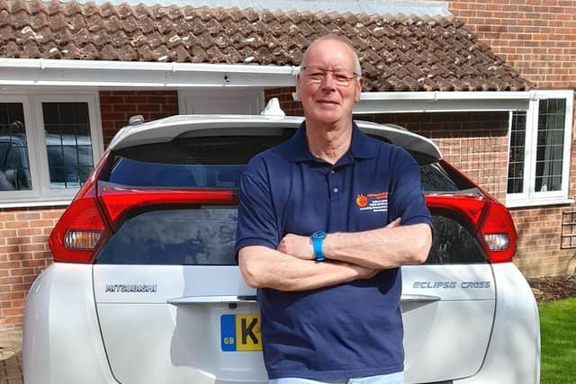Bob also volunteers his time to take residents to medical appointments.