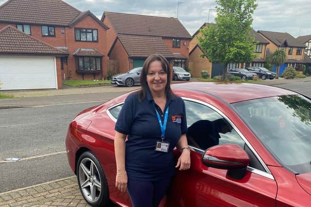 Teresa is a volunteer driver.