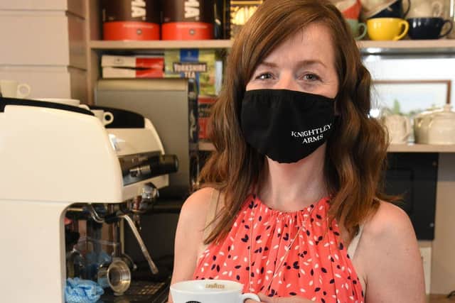 The new community café serves a range of Lavazza premium coffees.