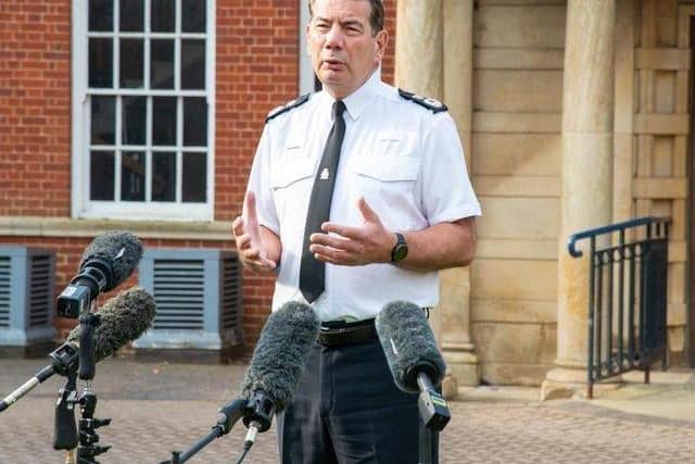 Chief Constable Nick Adderley says he will "fully support" the family's intent to lodge a complaint with the IOPC.