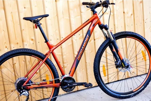 This is the Bergamont mountain bike stolen from Kings Heath last weekend