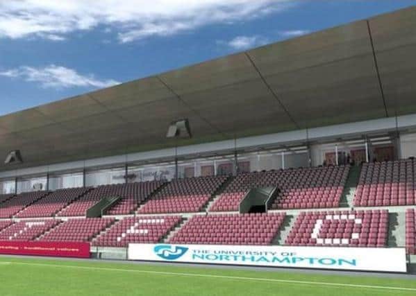 Plans for developing Sixfields included a new stand, conference centre and hotel