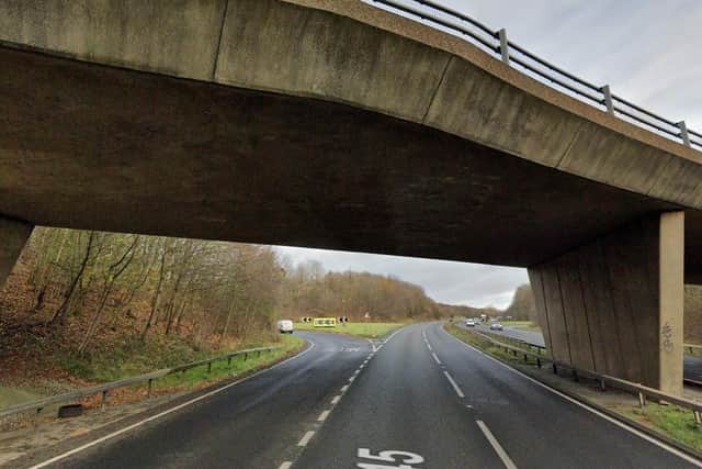 The A45 was blocked at Great Doddington turn-off for more than three hours after the smash in December 2019