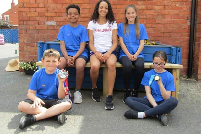 Stimpton Avenue Academy pupils took part in East Midlands Academy Trust's Walk to Tokyo challenge