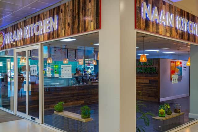 Naan Kitchen at Weston Favell Shopping Centre.