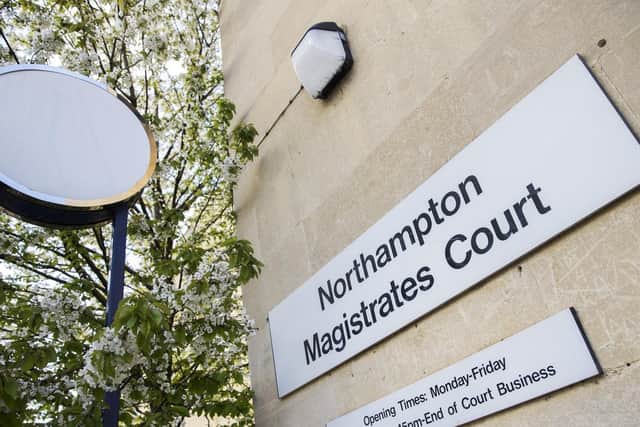 The case was heard at Northampton Magistrates' Court