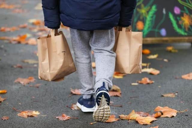 Department for Education figures show 17,901 children in Northamptonshire were eligible for free school meals in January – 15% of all state school pupils in the area.