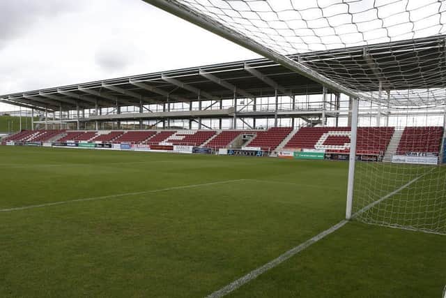 How the east stand looks today