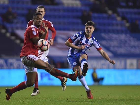 Jordan Flores impressed as a youngster for Wigan.