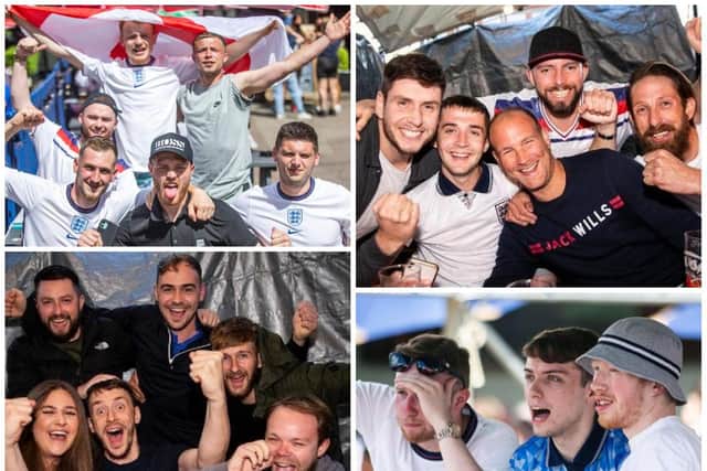 Fans in Northampton pubs and clubs have cheered England into the last-16 without any reports of serious trouble