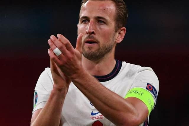 Harry Kane is set to lead the Three Lions against old rivals Germany tonight
