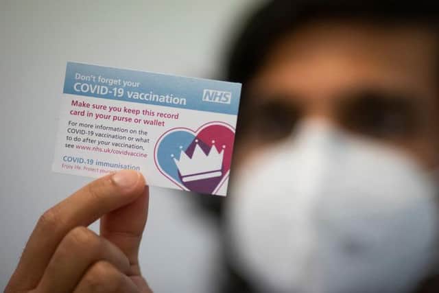 The number of first-dose vaccines delivered has passed half-a-million in Northamptonshire