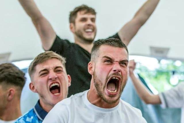 Fans at Northampton's Thomas A Beckett pub went wild over England's victory