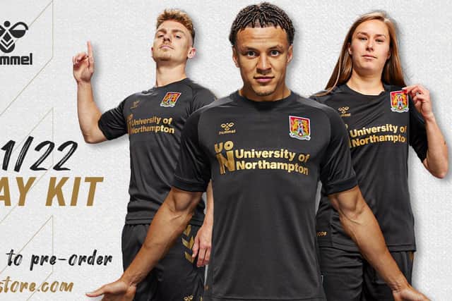 Northampton's new away kit.