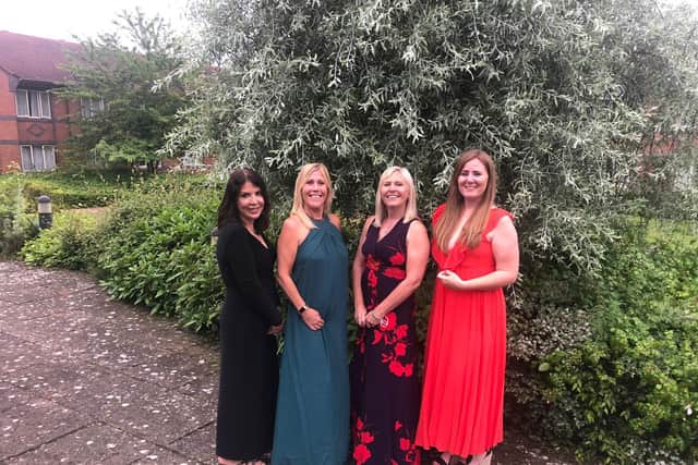 Founder, Leonie Heard, and members of Breast Friends were presented with a gold award.