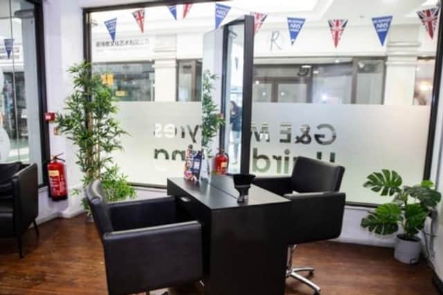 The salon is up for the 'customer service' award.