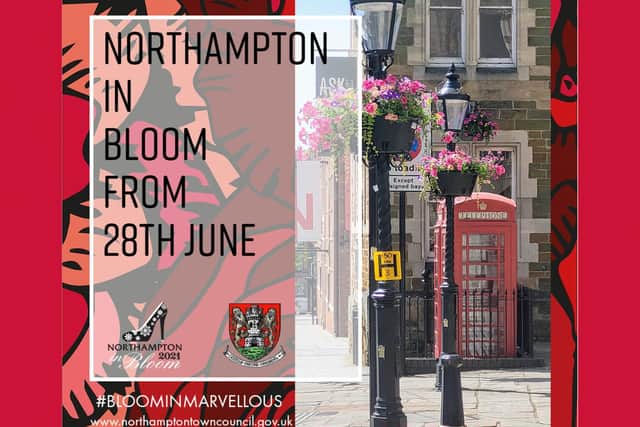 Northampton in Bloom runs until the end of September