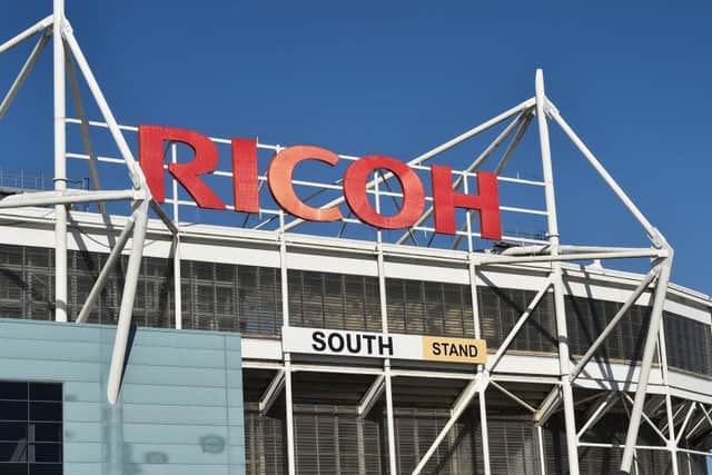 Ricoh Arena.