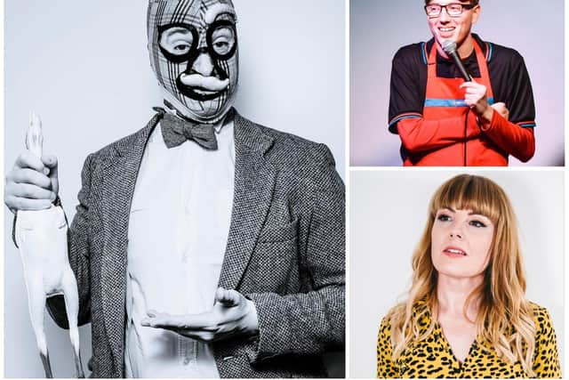 Jerry Bakewell, Eric Rushton and Vic Melody join the line-up for a charity comedy gig at Hartwell Community Centre next month