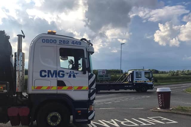 Recovery and investigation work continued until around 10pm following Saturday's horror smash