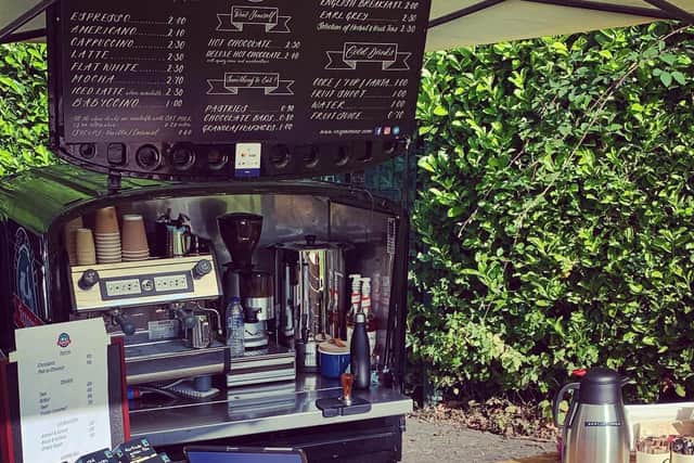The coffee shop has proved popular among locals.
