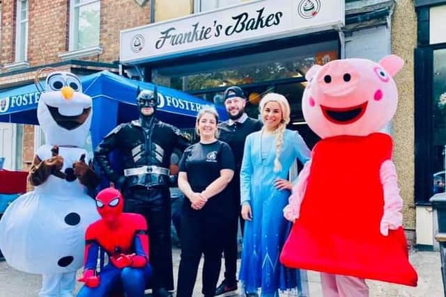 Frankie's Bakes on Harborough Road in Kingsthorpe.
